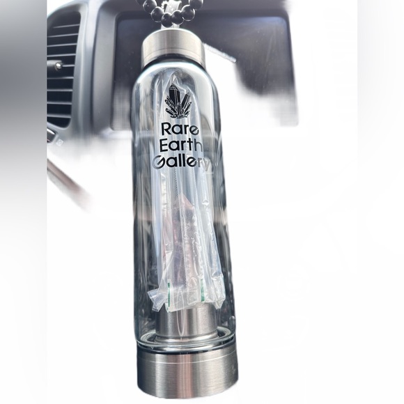 Rare Earth Gallery Amethyst Bottle. - Picture 2 of 3